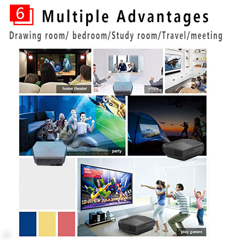 WLAN Mini Beamer für Zuhause