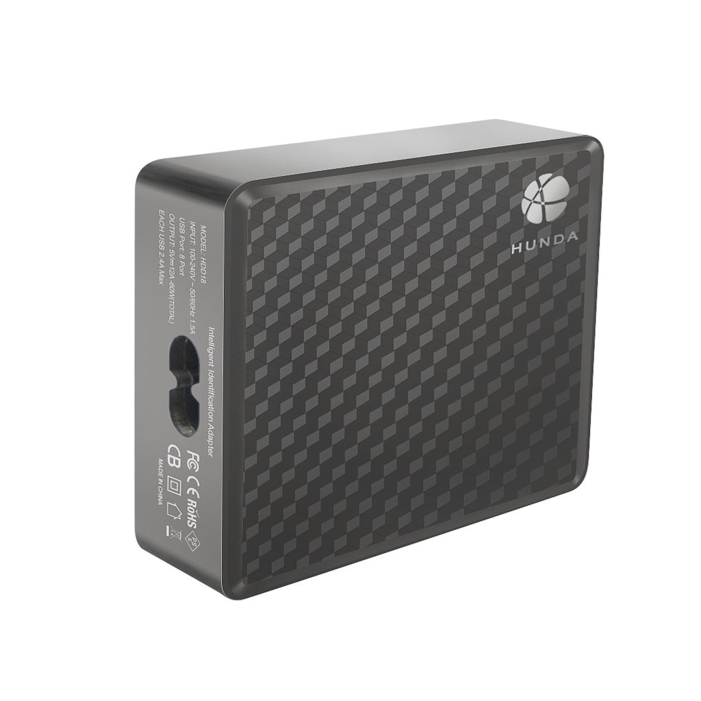 8-Port USB-Netzteil für Mobilgeräte