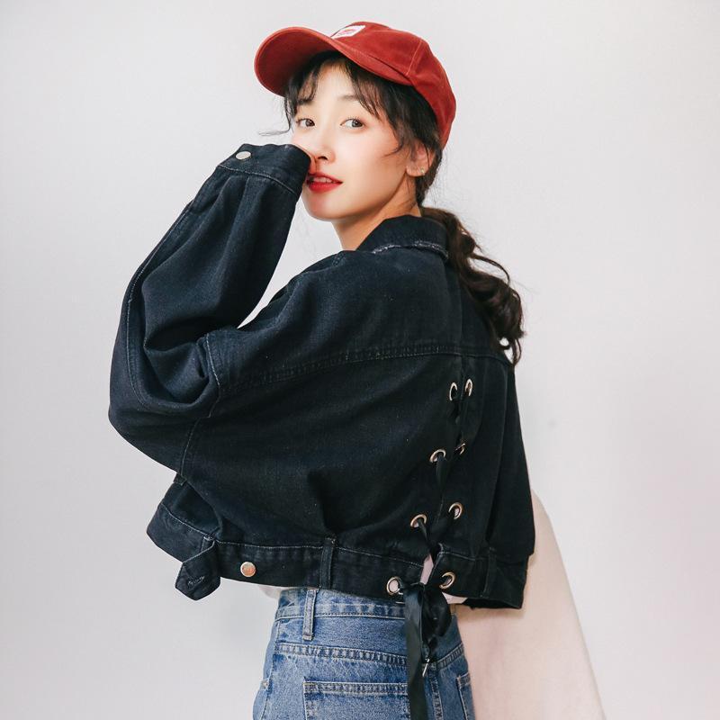 Korean‑Stil Spitzenbluse mit langen Ärmel und lockerer Passform – Bild 9 | LuxeStyle