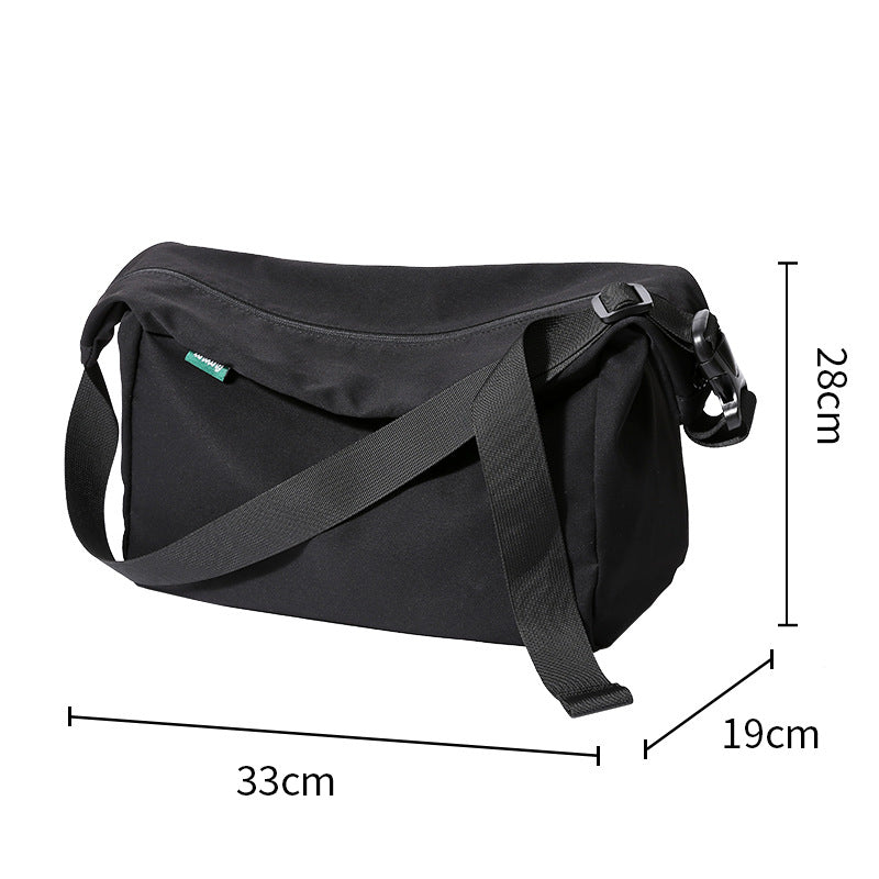 Herren Messenger Bag Oxford-Stoff