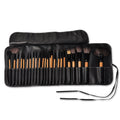 24 Make-up Pinsel im Etui | LuxeStyle