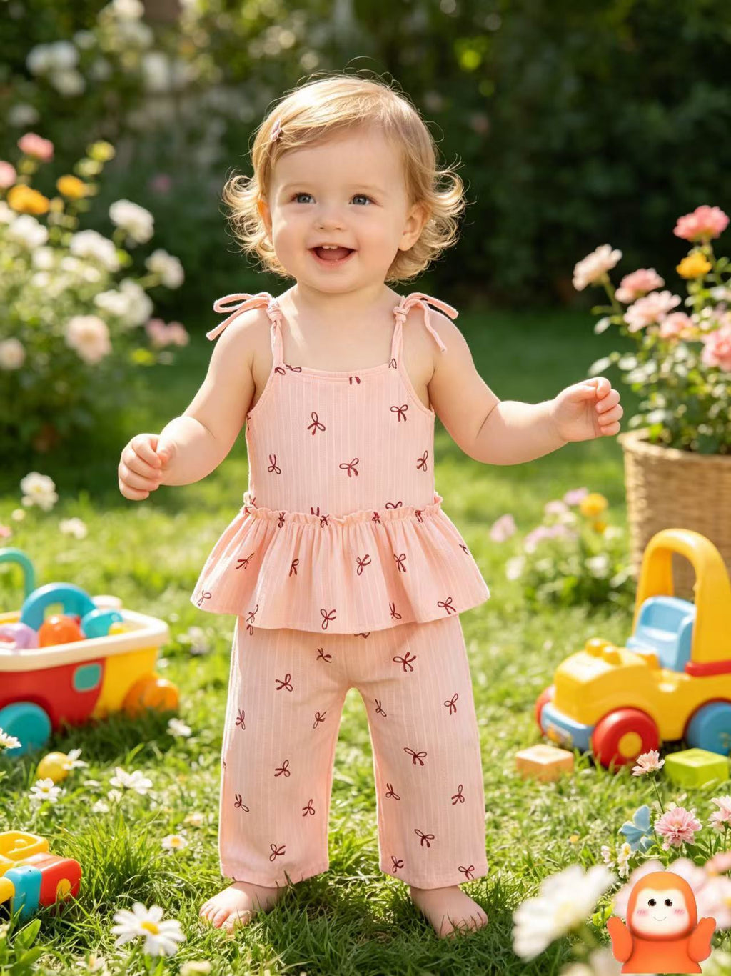 Baby-Strap-Vest & Hose Set 6–12 Monate – Bild 5 | LuxeStyle