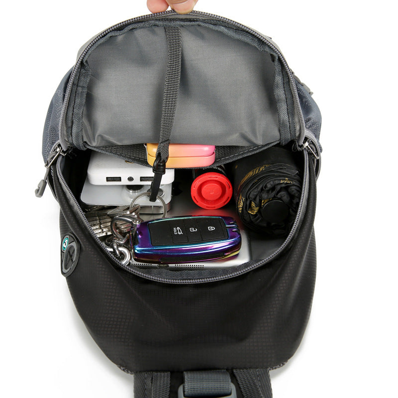 Leichte Multifunktions-Bauchtasche aus Nylon – Bild 4 | LuxeStyle