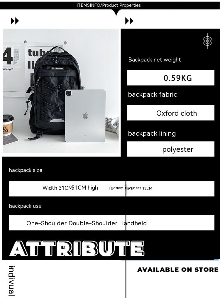Vintage Harajuku Rucksack – Bild 7 | LuxeStyle