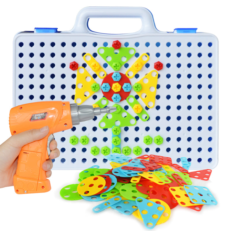 Kreatives Schraubpuzzle-Set für Kinder