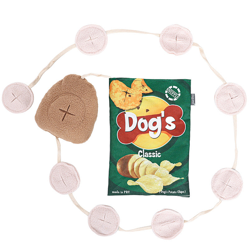 Kuschel-Chipsspielzeug