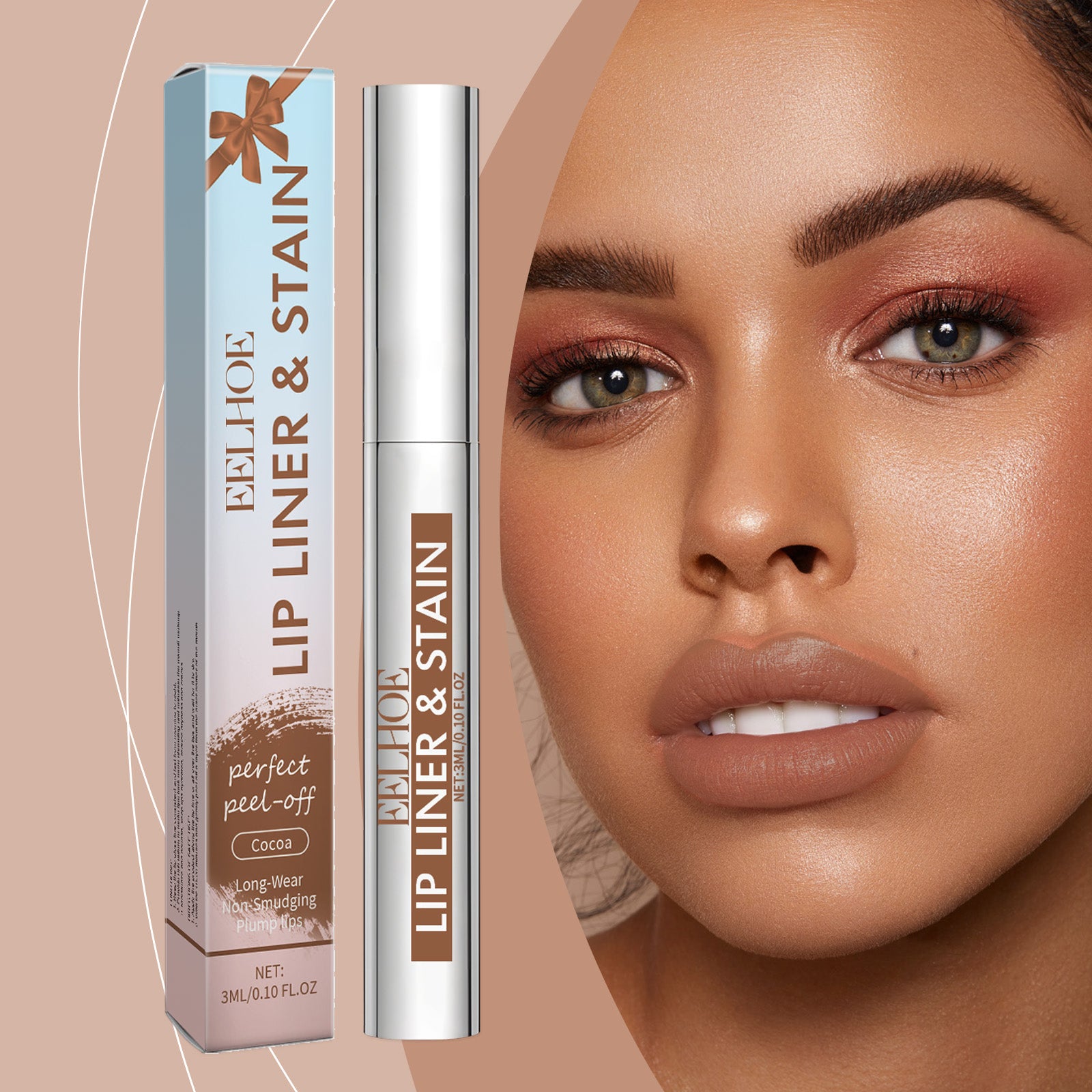 Peel-off Lip Gloss Kakao 3ml