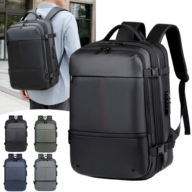 Vielseitiger Business-Rucksack mit Vakuumkompression – Bild 8 | LuxeStyle