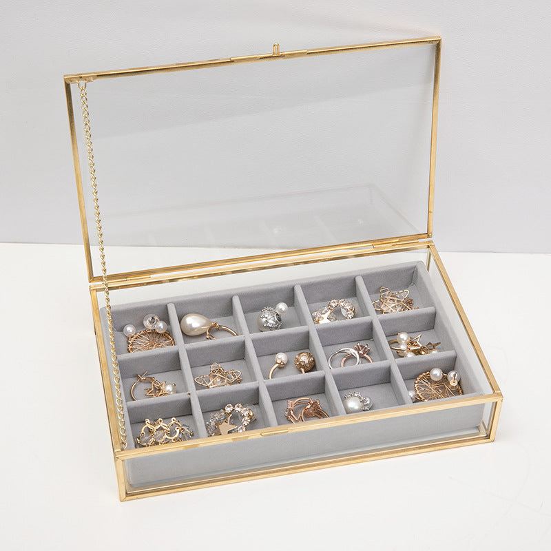 Staubdichte Retro Glas-Aufbewahrungsbox | LuxeStyle