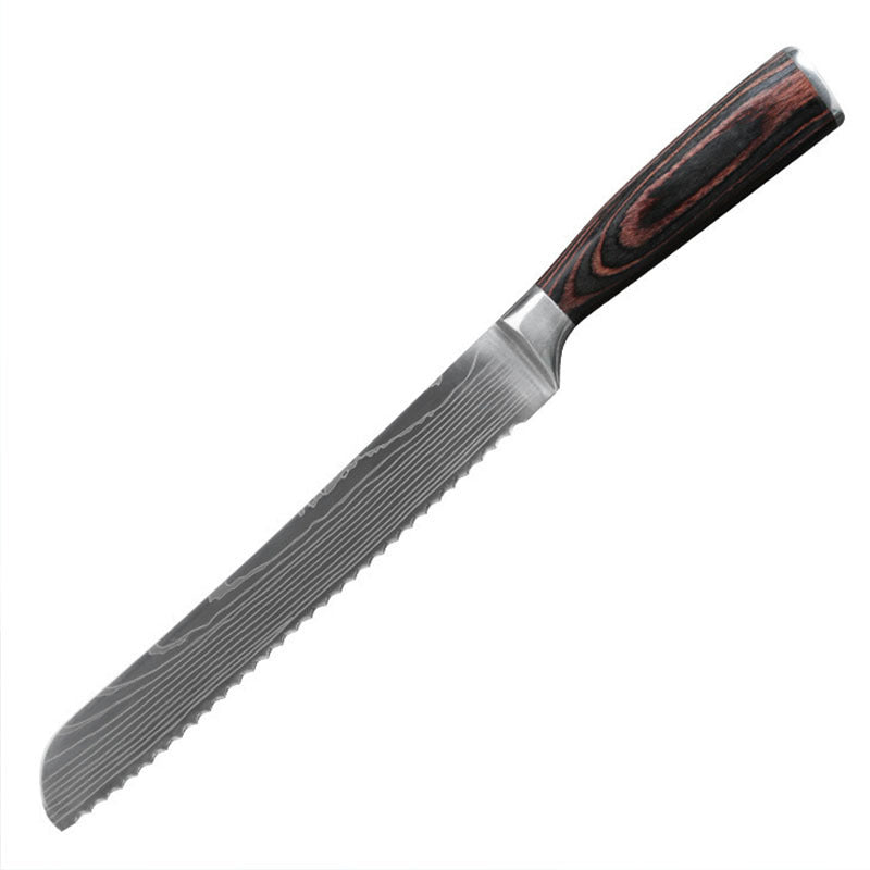 8-teiliges Kochmesser-Set im Western-Stil · 8 Stück – Bild 2 | LuxeStyle