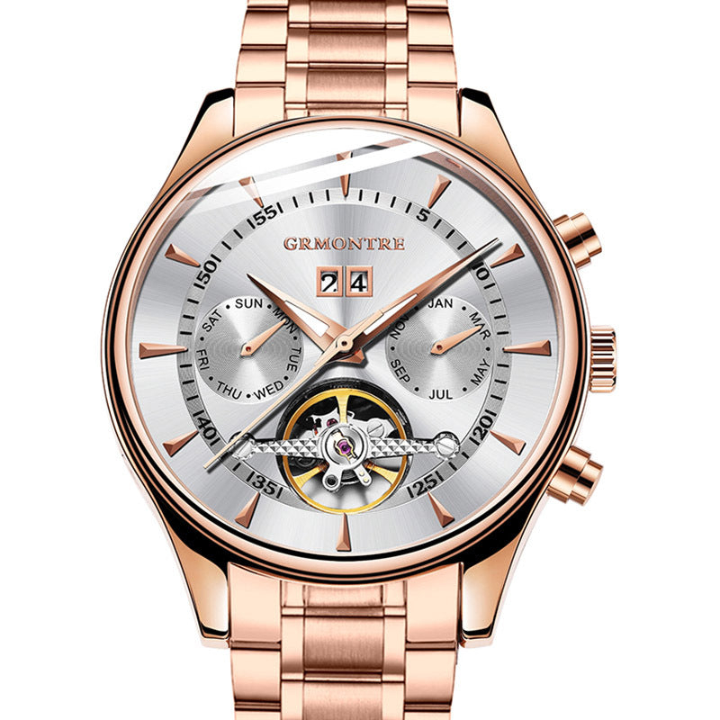 GRMONTRE Mechanische Automatikuhr für Herren – Bild 14 | LuxeStyle