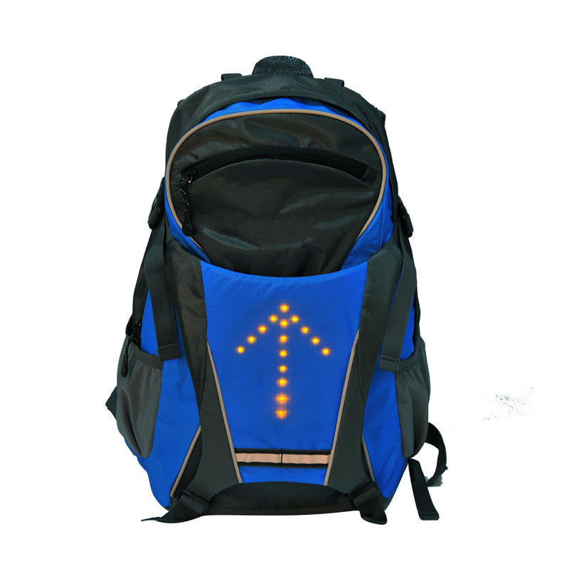 Rucksack mit LED-Licht für Radsport | LuxeStyle