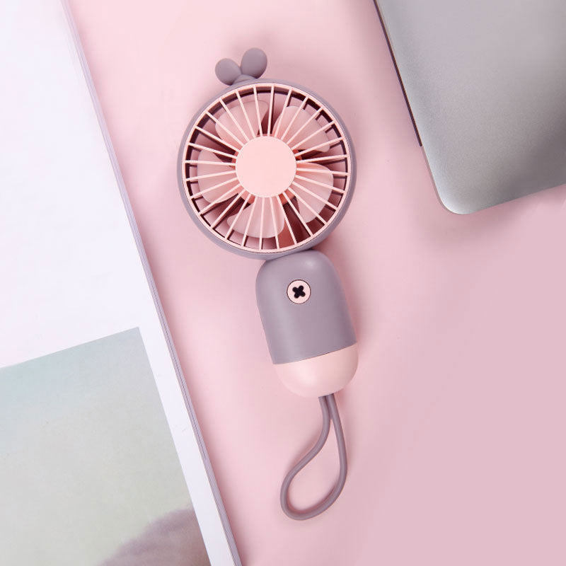 Handlicher Mini-Ventilator mit Akku
