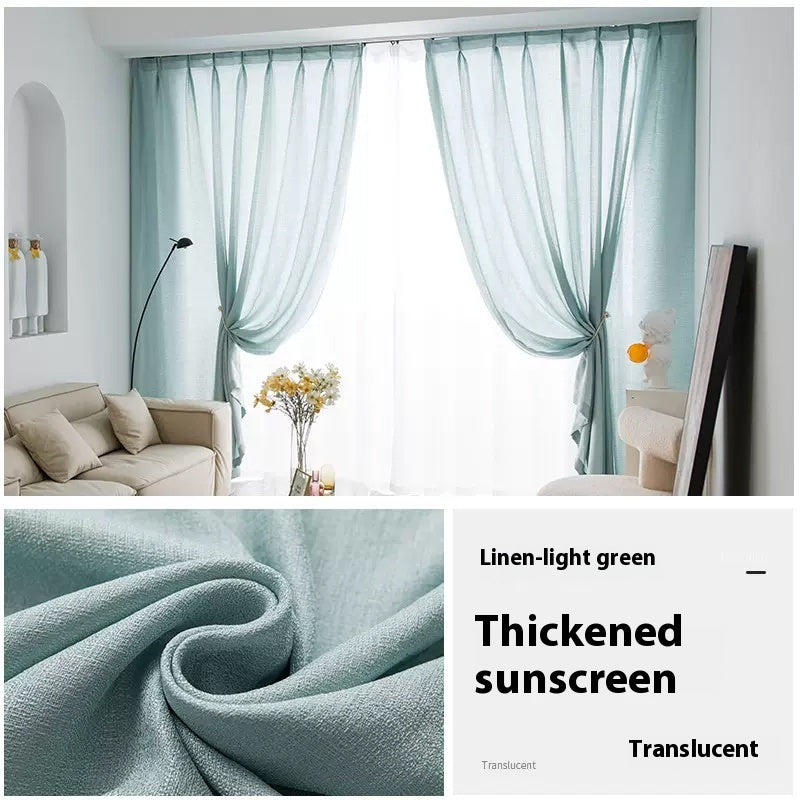 Sonnenrollo, lichtundurchlässig