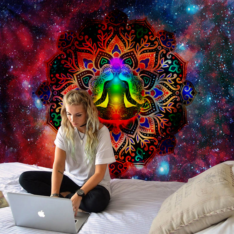Nordisches Mandala Wandtuch – Bild 2 | LuxeStyle