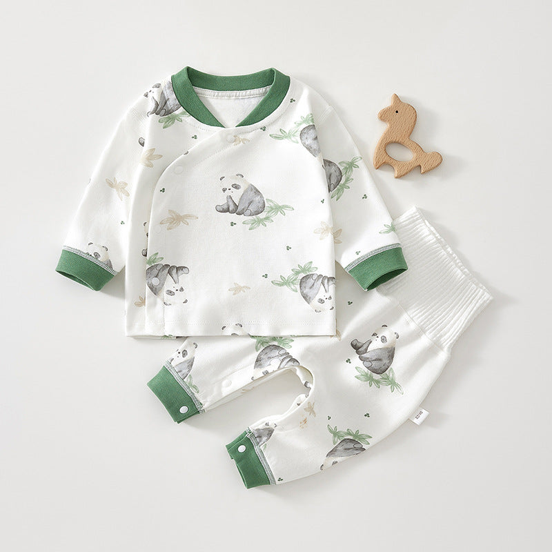 Baby-Set aus Baumwolle mit Tiermotiven – Bild 3 | LuxeStyle