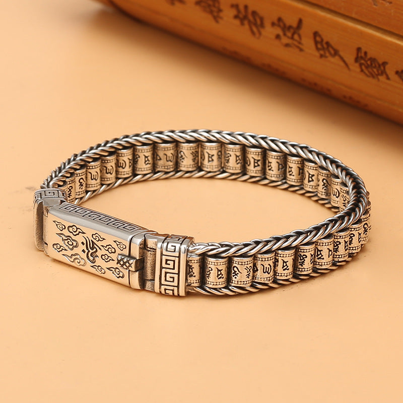 Handgeflochtener Mantra-Armband – Bild 2 | LuxeStyle