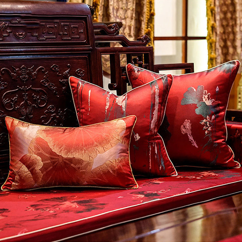 Jacquard-Kissenbezug im chinesischen Stil – Bild 2 | LuxeStyle