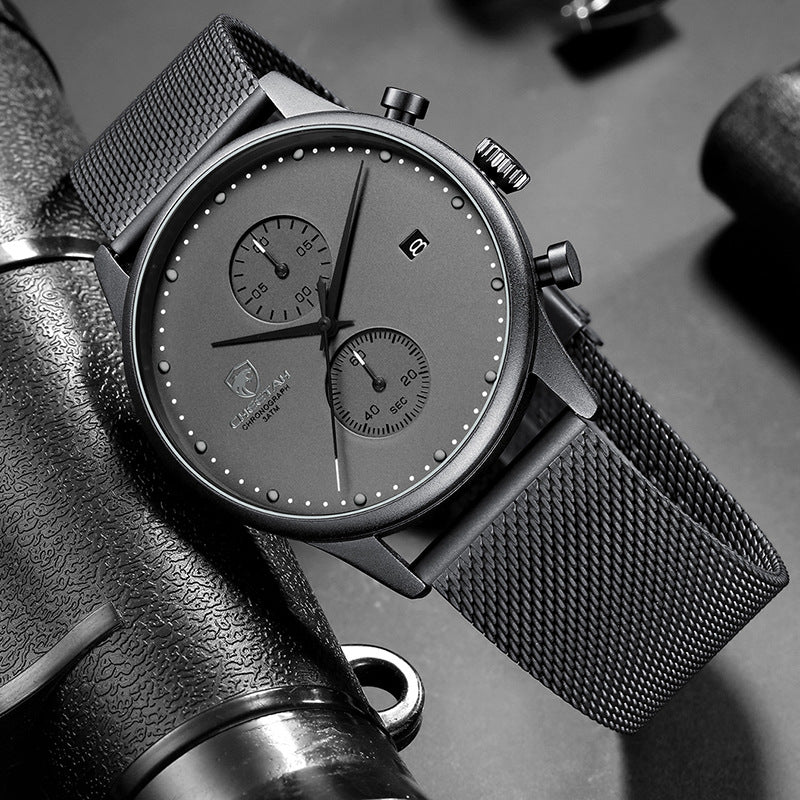 CHEETAH Business Herrenuhr mit Edelstahlband – Bild 2 | LuxeStyle