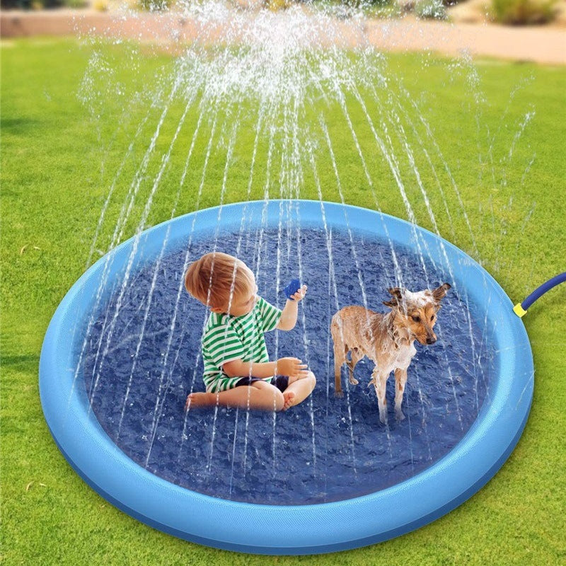 Rutschfester Wasser-Spielmatte für Kinder & Hunde