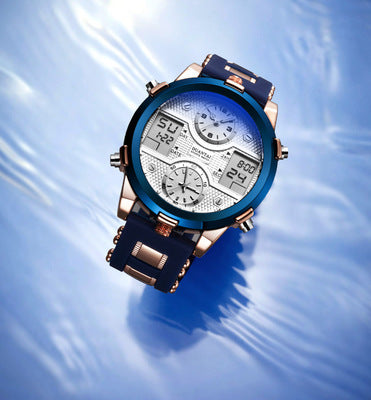 Quarzarmbanduhr mit Chronograph – Bild 5 | LuxeStyle