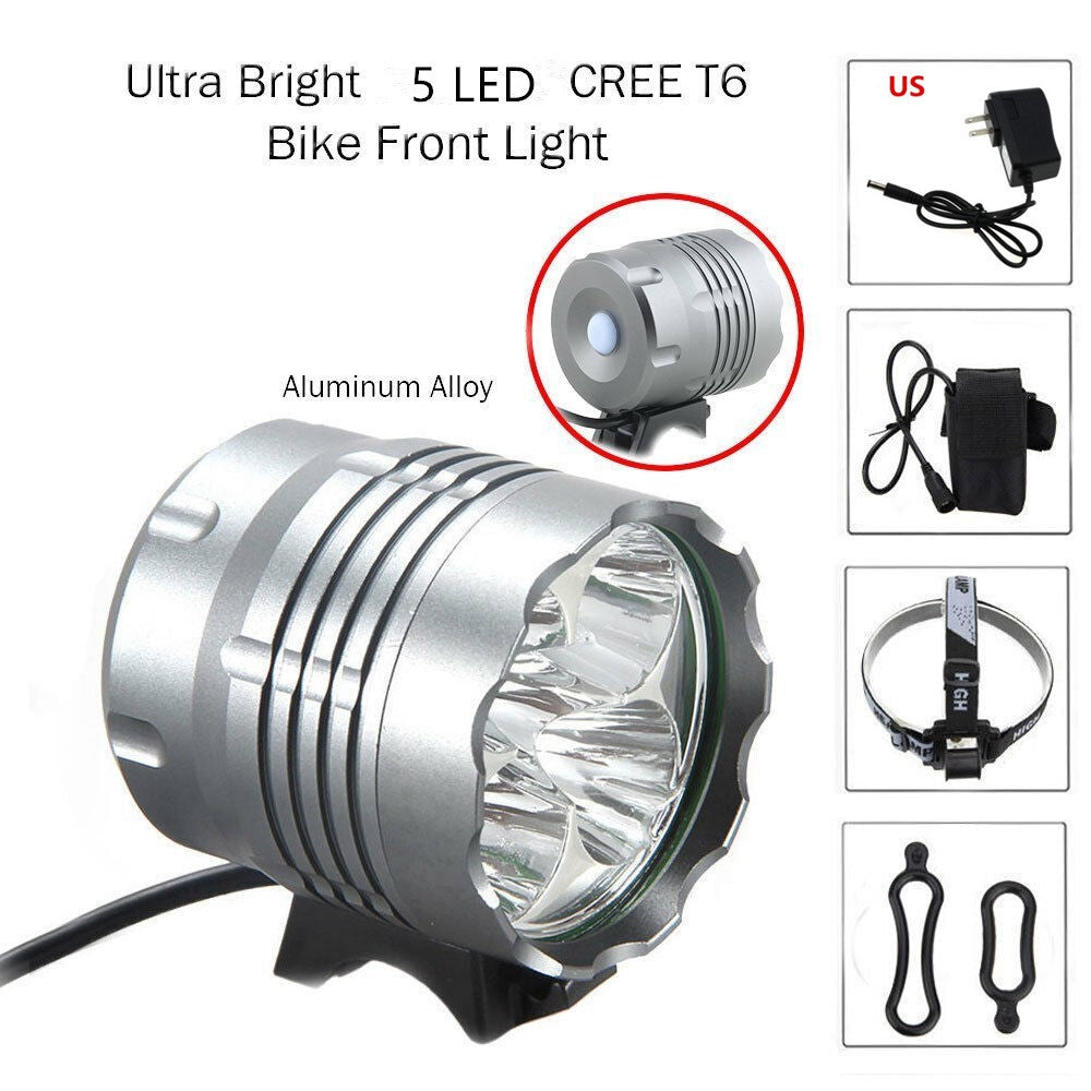 LED Mountainbike-Frontlicht 5T6