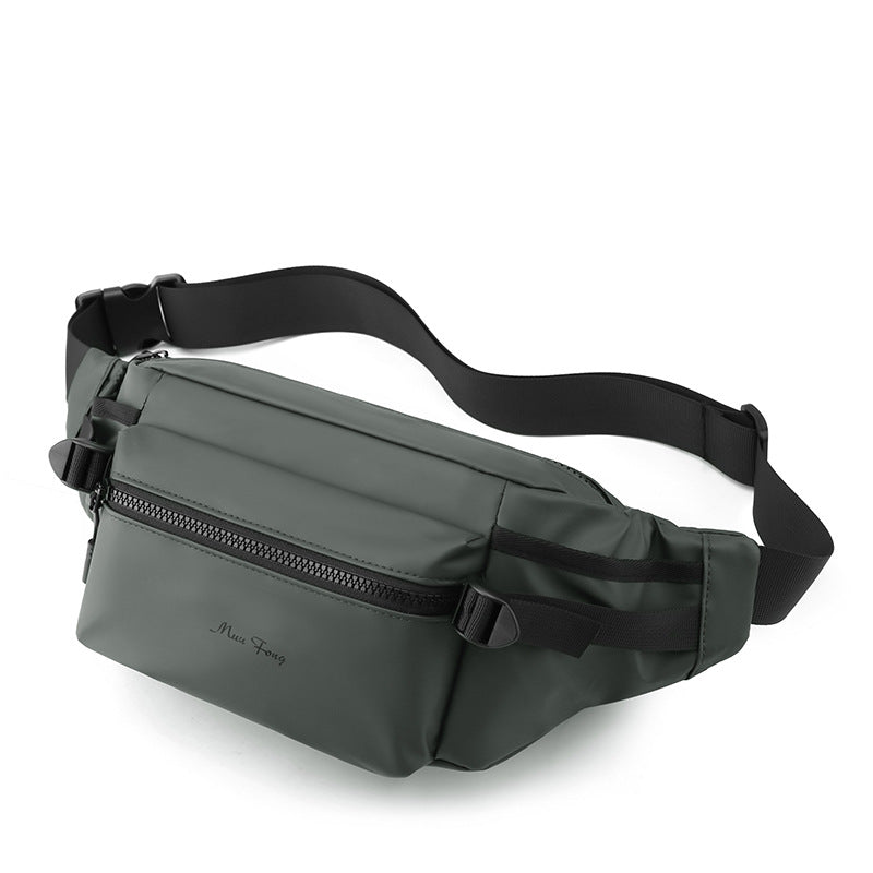 Wasserdichter Hüftbeutel für Outdoor & Sport – Schwarz, Grau, Militärg