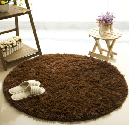 Runder Hochflor-Teppich aus Kunstfell – Bild 6 | LuxeStyle