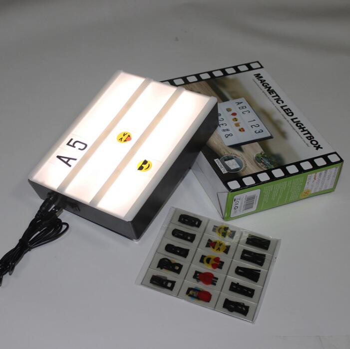 LED Leuchtkasten mit Buchstabenkarten – Bild 3 | LuxeStyle