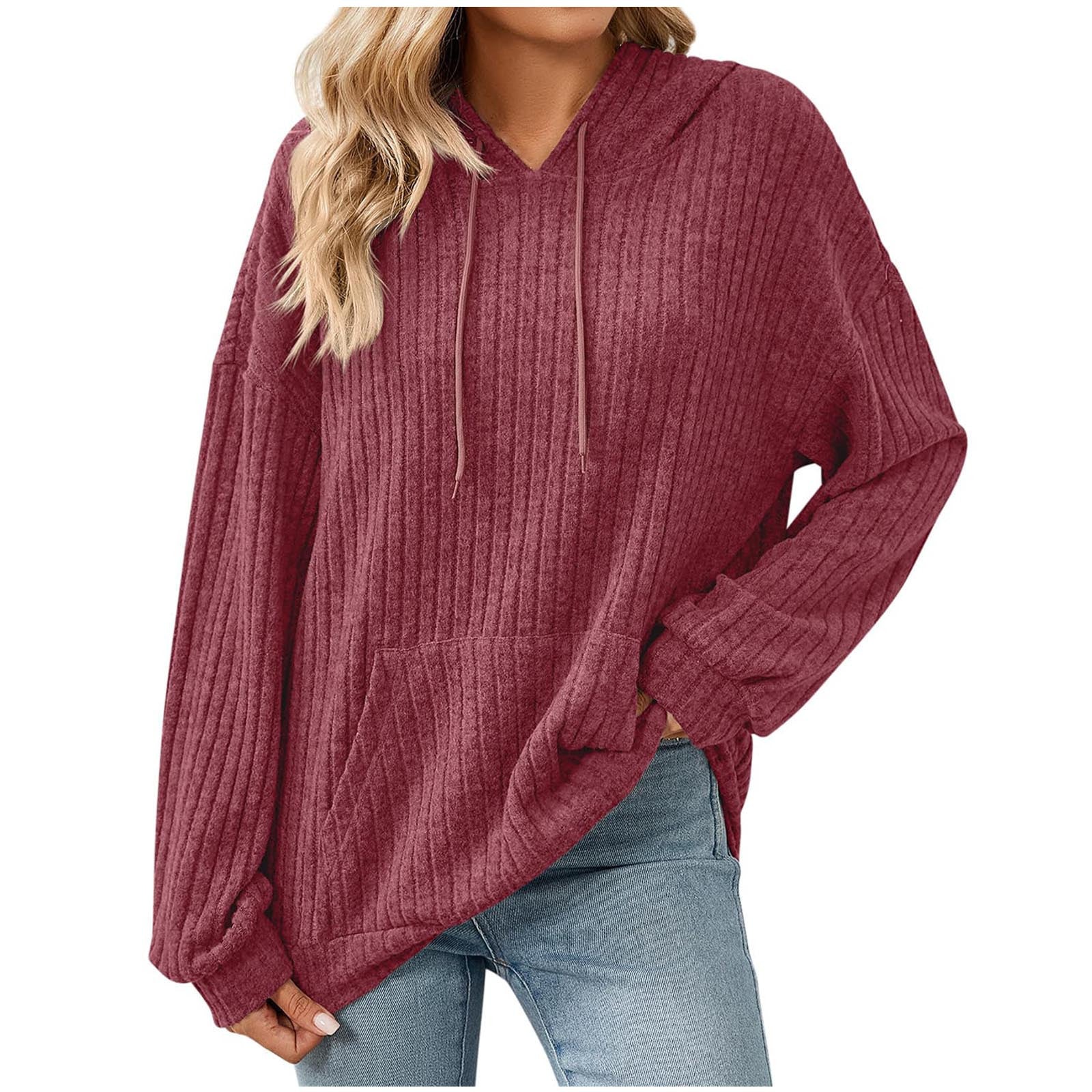 Hoodie Langarmshirt für Damen