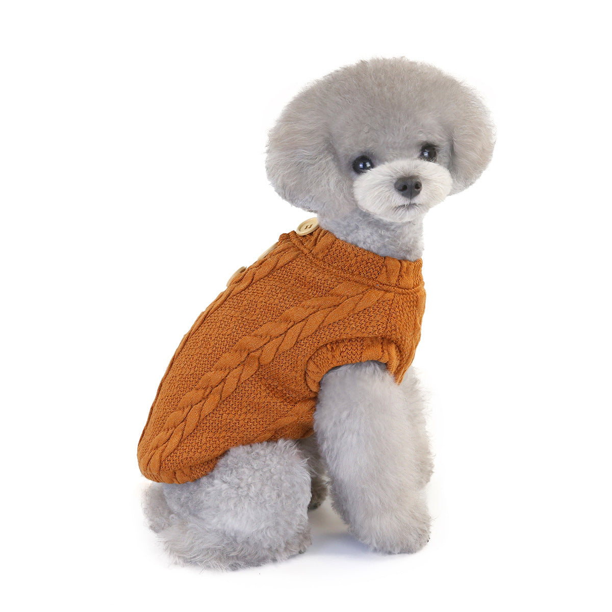 Woll-Baumwoll-Weste für Hunde – Bild 2 | LuxeStyle