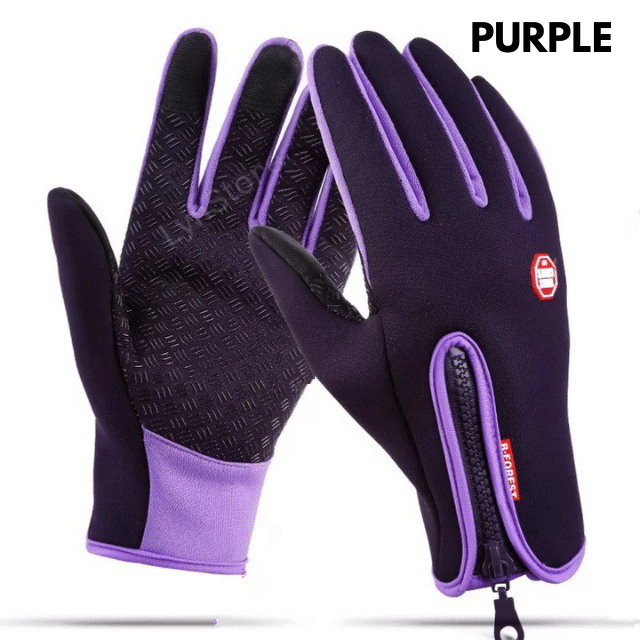 Wasserdichte Winterhandschuhe mit Fleece und Anti-Rutsch