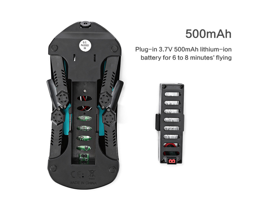 JY018 Mini-Drohne mit WLAN-Kamera