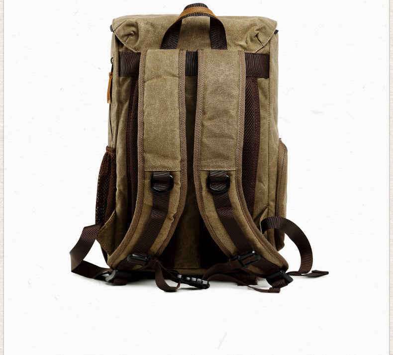 Kamerarucksack aus Baumwolle – Bild 7 | LuxeStyle
