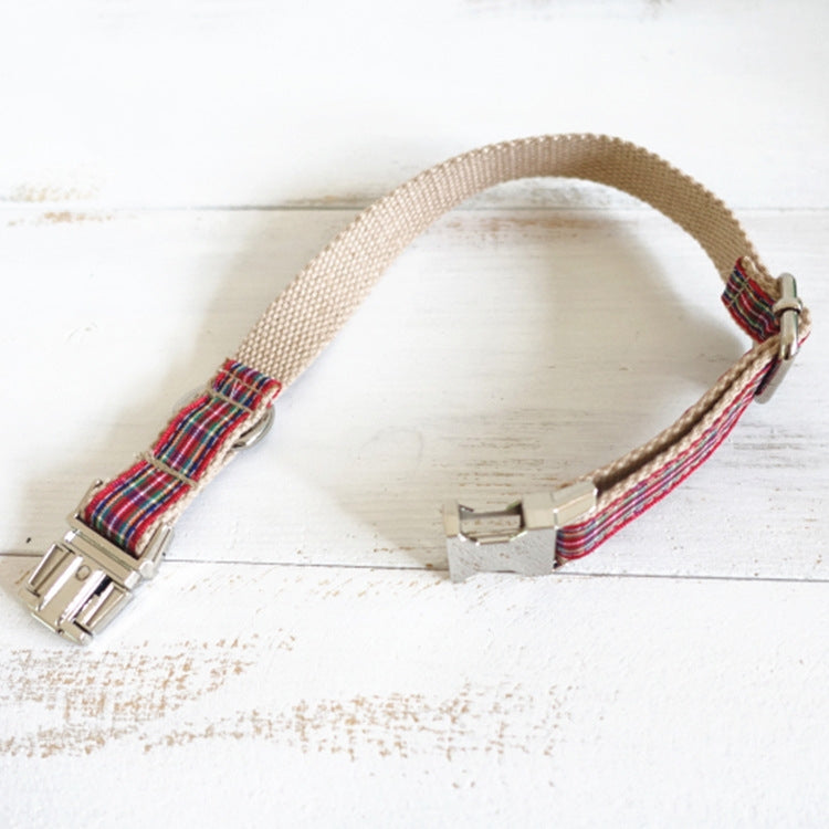 Halsband mit Rotem Schottenkaro – Bild 4 | LuxeStyle