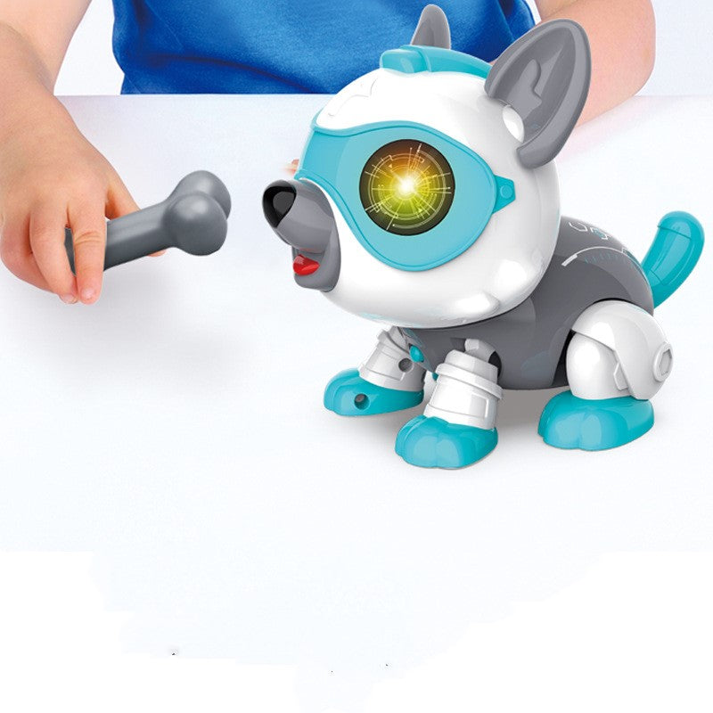 Elektronischer Roboterhund mit Sprach- und Berührungssteuerung
