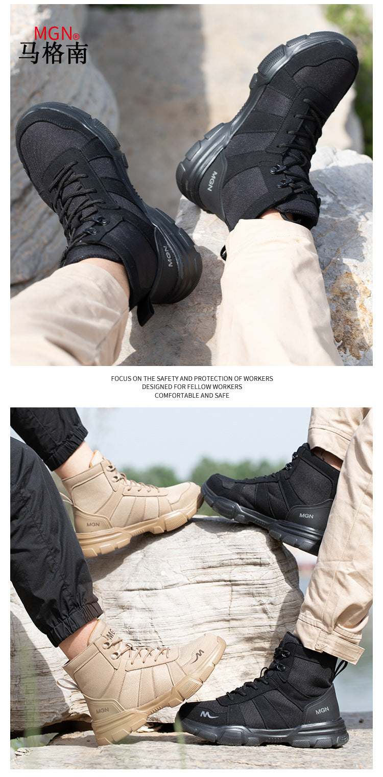 Schutzschuhe mit Stahlkappe