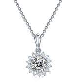 Farbe: 1ct Moissanite Pendant