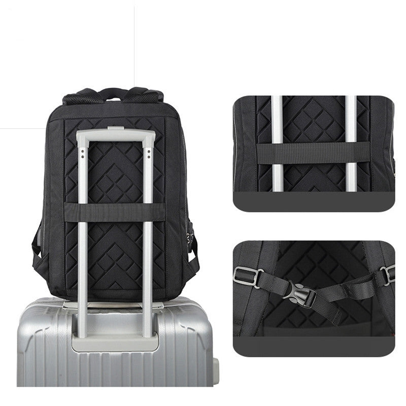 Multifunktionaler Rucksack für Herren – Bild 4 | LuxeStyle