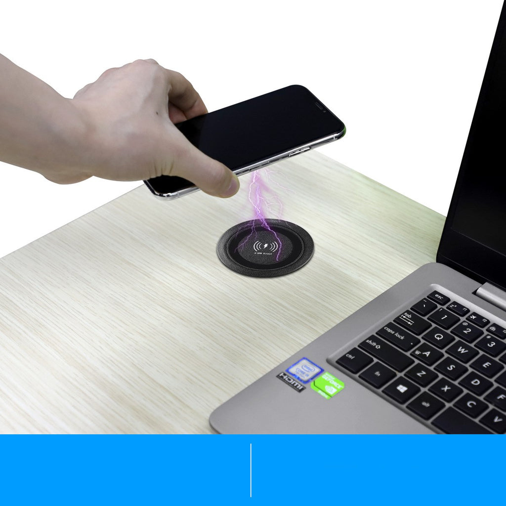 Duales USB Desktop Wireless-Ladegerät | LuxeStyle