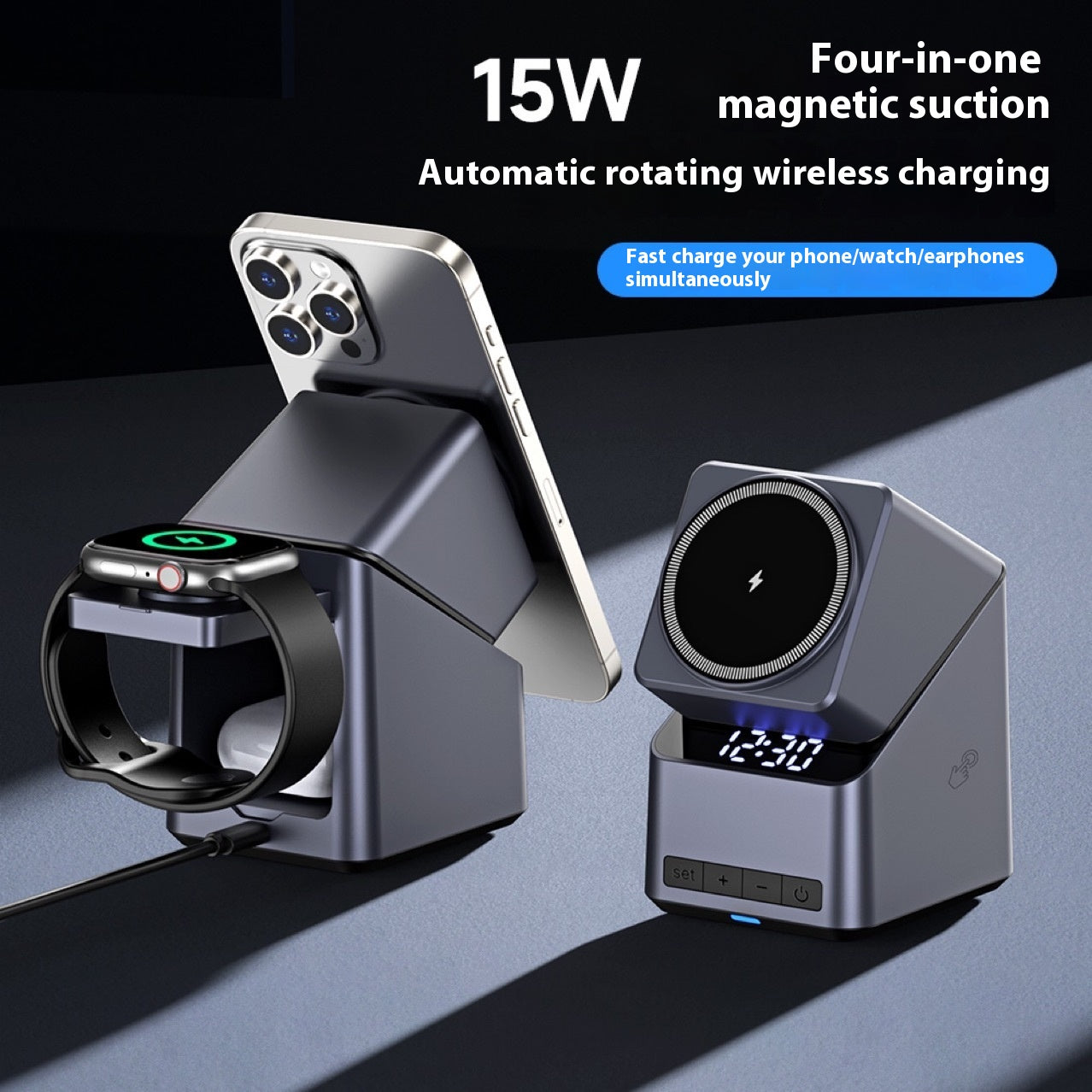 Wireless-Charger «QiFast» · kabellos laden