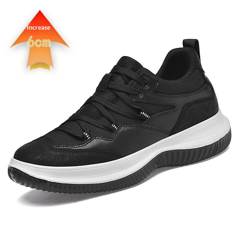 Herren Sneaker mit unsichtbarer Fersenerhöhung