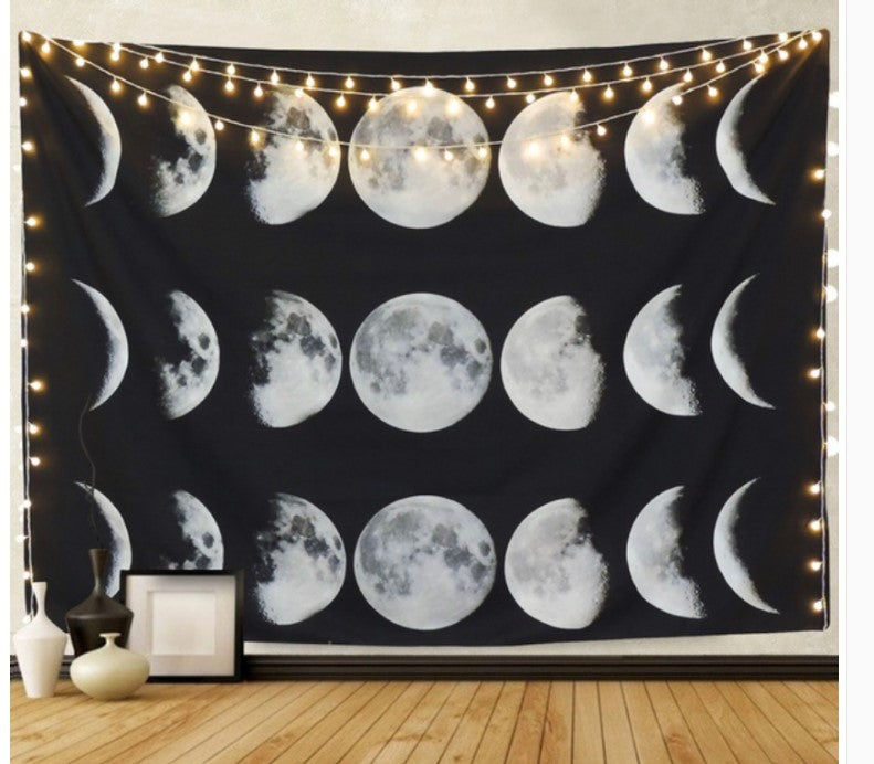 Wandbehang Sternenuniversum Mond – Bild 2 | LuxeStyle