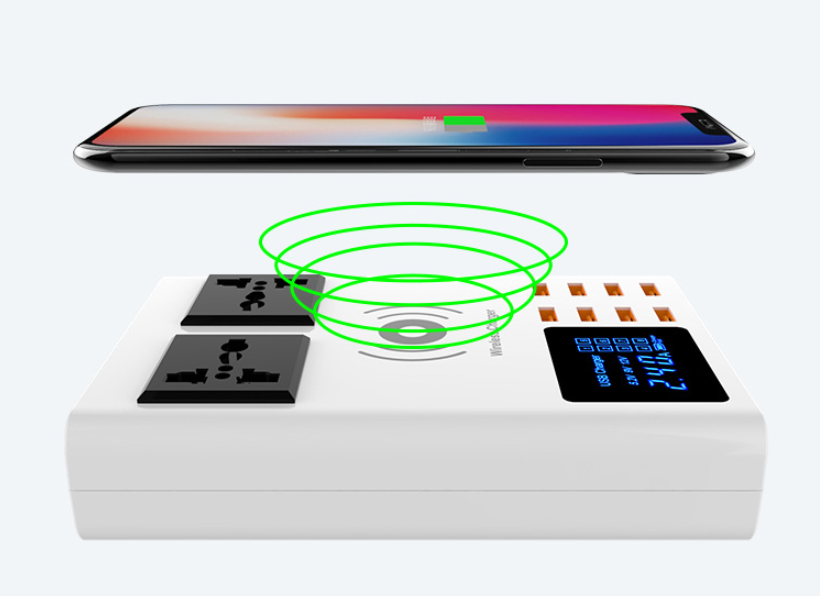 Kabelloses USB-Ladegerät für Smartphones
