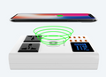 Kabelloses USB-Ladegerät für Smartphones