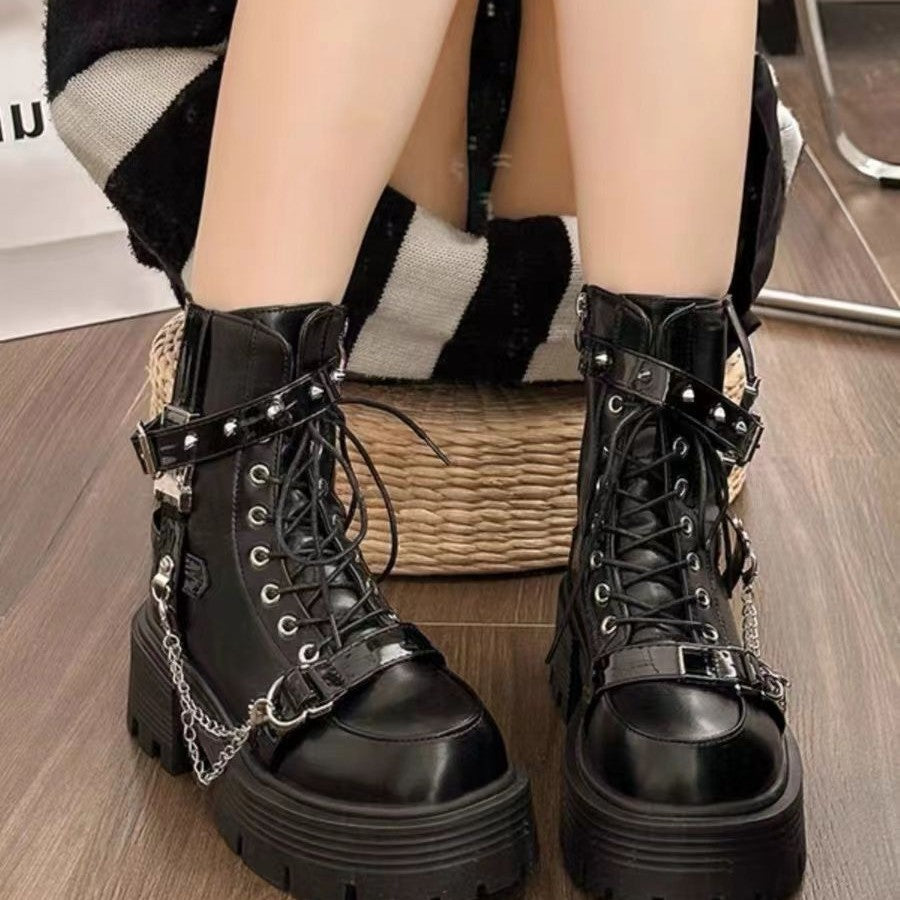 Plateau All-Match Stiefeletten