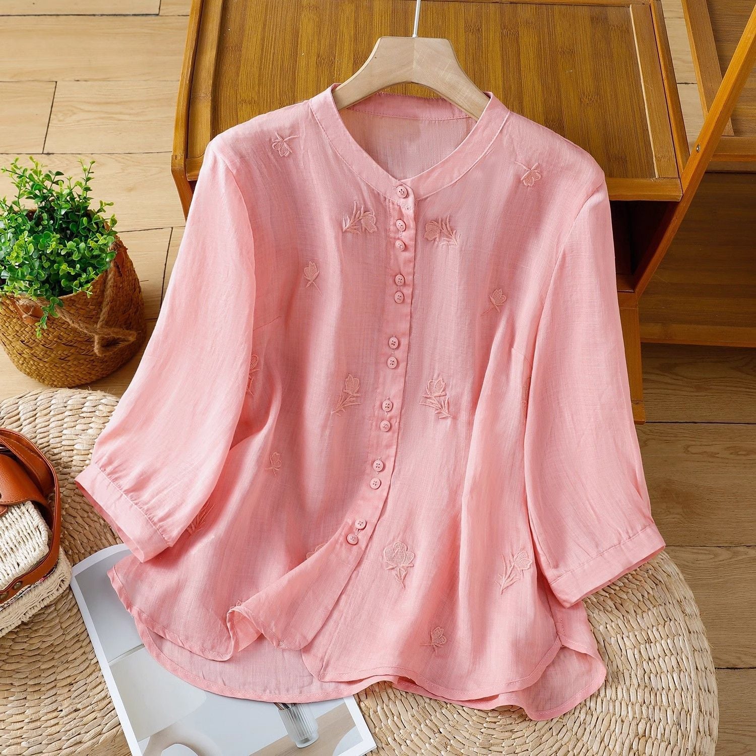 Retro-Bluse