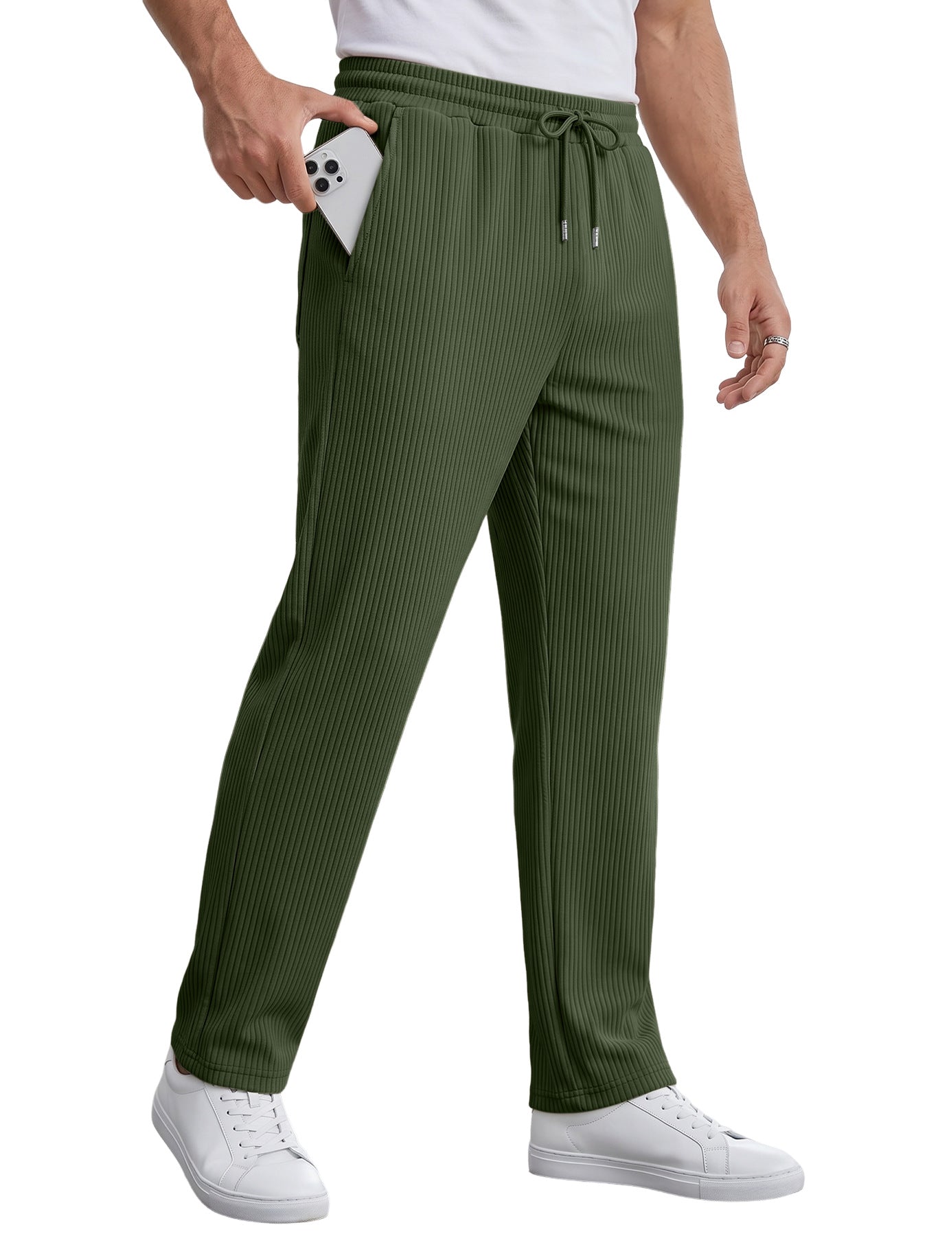 Weite Cordhose für Herren