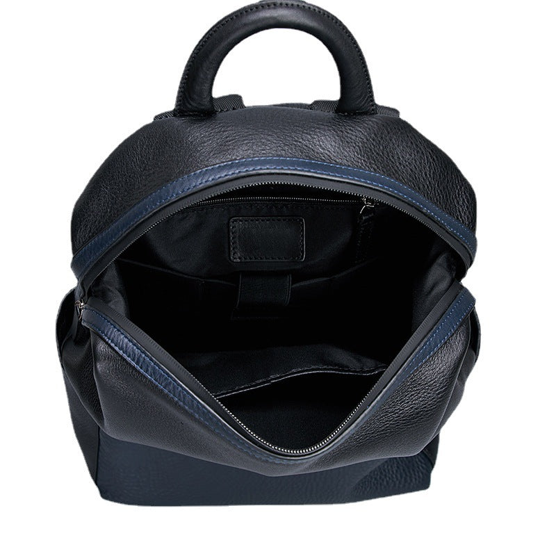 Retro Casual Rucksack aus Rindsleder für Herren – Bild 1 | LuxeStyle