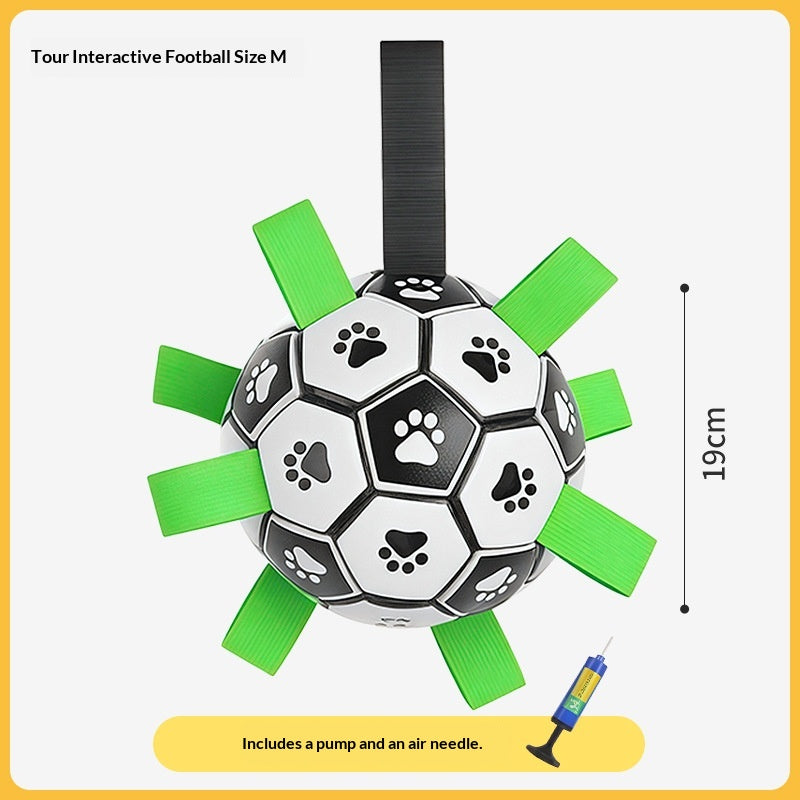 Hundespielball für Kauen und Apportieren